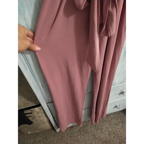 L Space Nordstrom Wide Leg Romper Jumper Xs Blush Cozy Comfy Beachy Summer - Picture 5 of 12